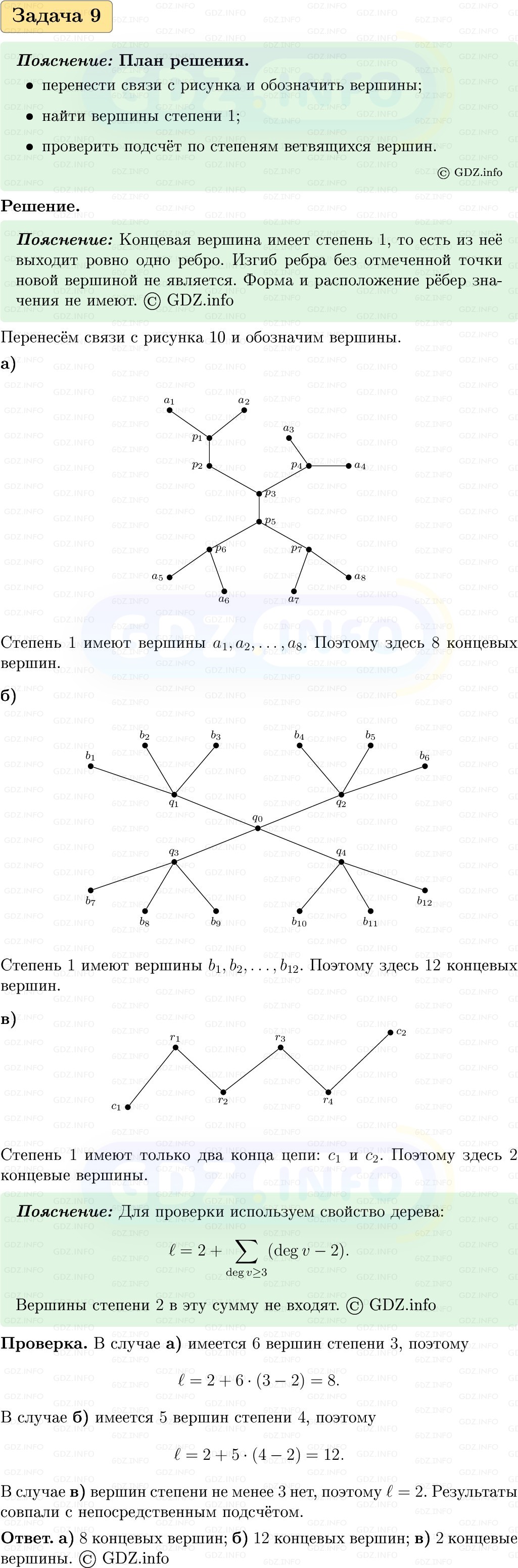 Фото решения 1: Номер №9, Часть 2 из ГДЗ по Вероятности и статистике 7-9 класс: Высоцкий И.Р. 2023г. Фото решения 1: Номер №9, Часть 2 из ГДЗ по Вероятности и статистике 7-9 класс: Высоцкий И.Р. 2023г.