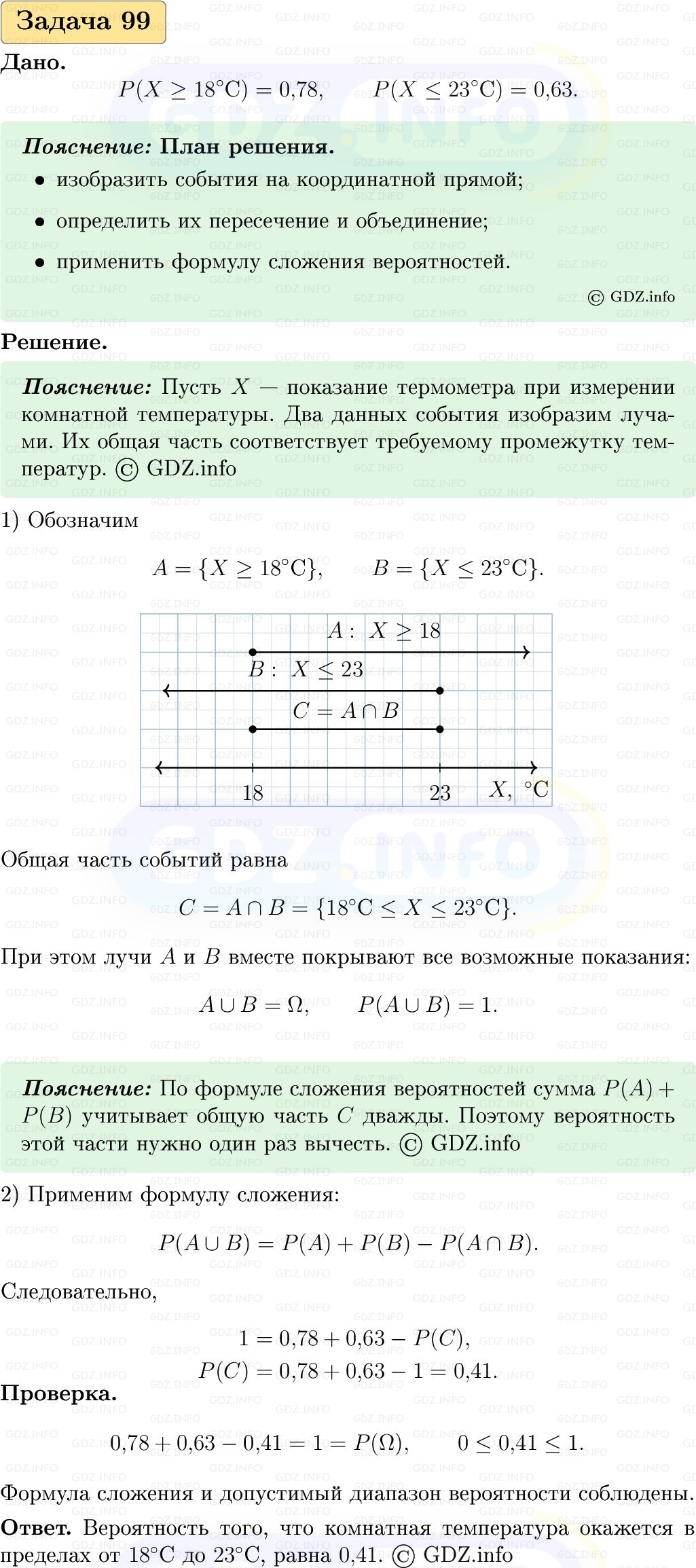 Фото решения 1: Номер №99, Часть 2 из ГДЗ по Вероятности и статистике 7-9 класс: Высоцкий И.Р. 2023г. Фото решения 1: Номер №99, Часть 2 из ГДЗ по Вероятности и статистике 7-9 класс: Высоцкий И.Р. 2023г.