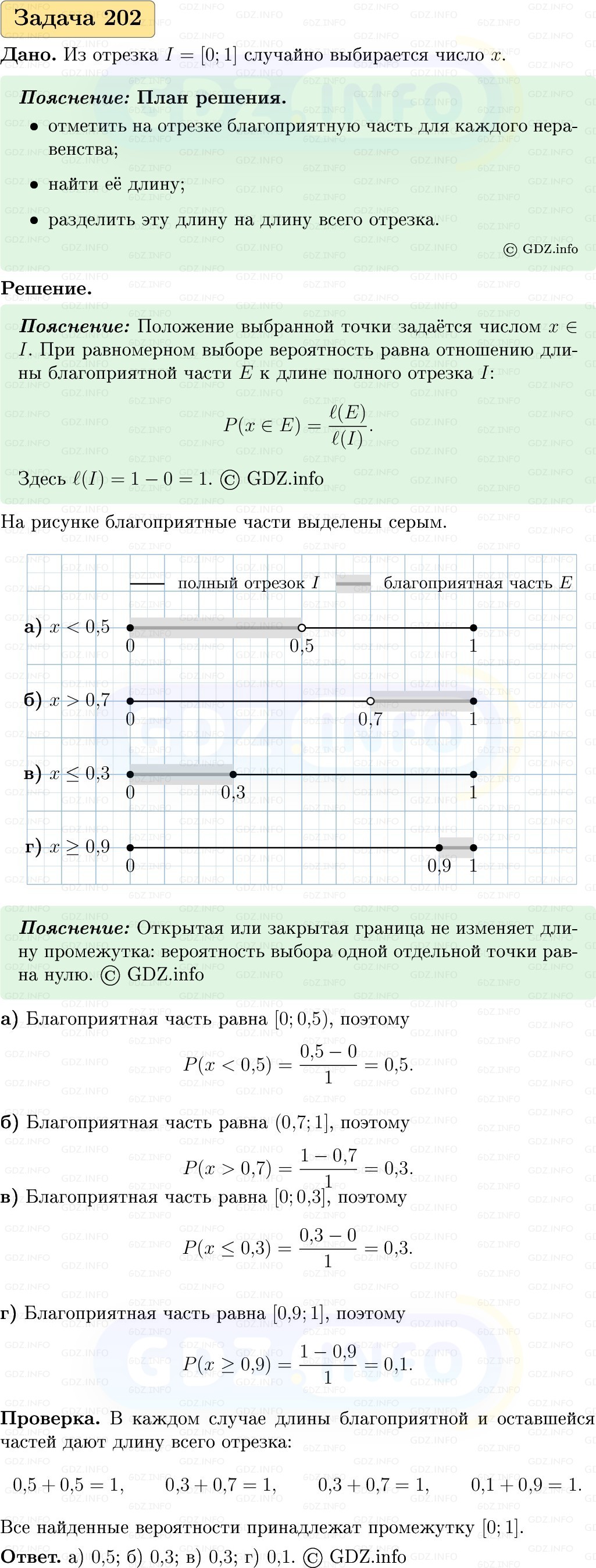 Фото решения 1: Номер №202, Часть 2 из ГДЗ по Вероятности и статистике 7-9 класс: Высоцкий И.Р. 2023г. Фото решения 1: Номер №202, Часть 2 из ГДЗ по Вероятности и статистике 7-9 класс: Высоцкий И.Р. 2023г.