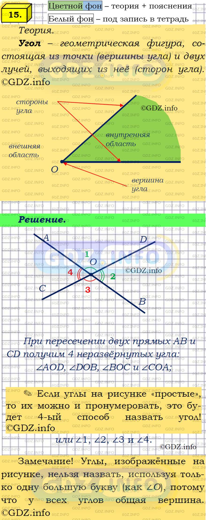 Номер №15 - ГДЗ по Геометрии 7-9 класс: Атанасян Л.С.