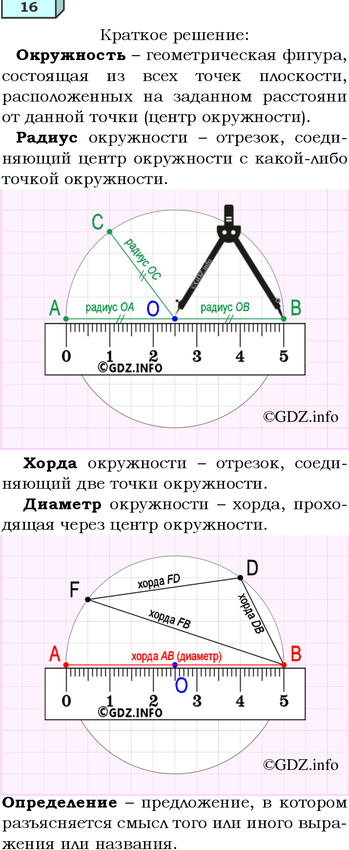 Фото решения 4: Вопросы для повторения к главе 2 №16 из ГДЗ по Геометрии 7-9 класс: Атанасян Л.С. 2023г.