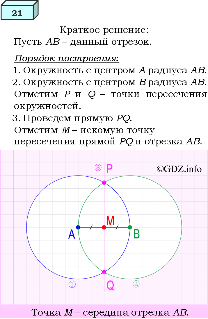 Фото решения 4: Вопросы для повторения к главе 2 №21 из ГДЗ по Геометрии 7-9 класс: Атанасян Л.С. 2023г.