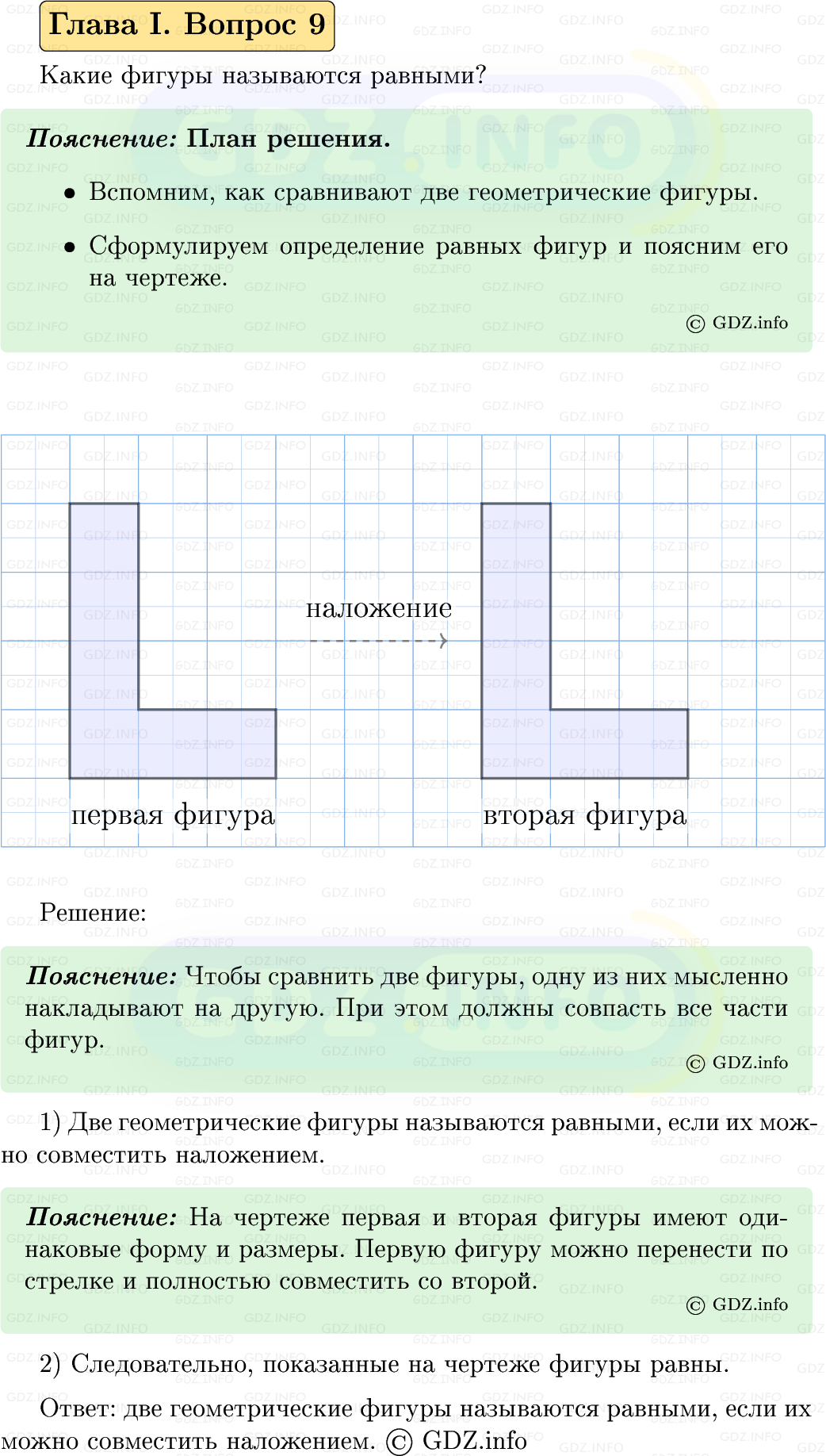 Фото решения 5: Вопросы для повторения к главе 1 №9 из ГДЗ по Геометрии 7-9 класс: Атанасян Л.С. 2023г. Фото решения 5: Вопросы для повторения к главе 1 №9 из ГДЗ по Геометрии 7-9 класс: Атанасян Л.С. 2023г.
