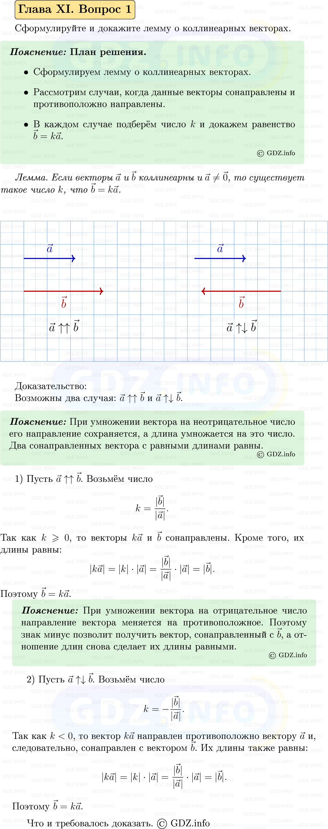 Фото решения 5: Вопросы для повторения к главе 11 №1 из ГДЗ по Геометрии 7-9 класс: Атанасян Л.С. 2023г. Фото решения 5: Вопросы для повторения к главе 11 №1 из ГДЗ по Геометрии 7-9 класс: Атанасян Л.С. 2023г.