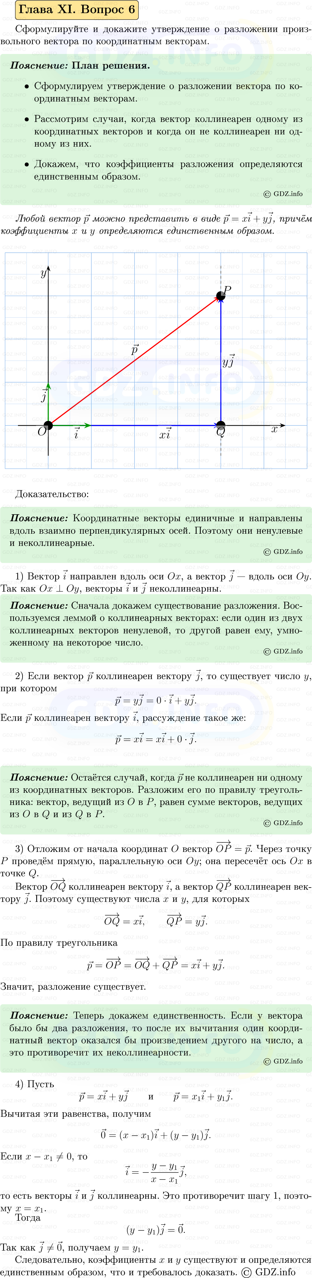 Фото решения 5: Вопросы для повторения к главе 11 №6 из ГДЗ по Геометрии 7-9 класс: Атанасян Л.С. 2023г. Фото решения 5: Вопросы для повторения к главе 11 №6 из ГДЗ по Геометрии 7-9 класс: Атанасян Л.С. 2023г.