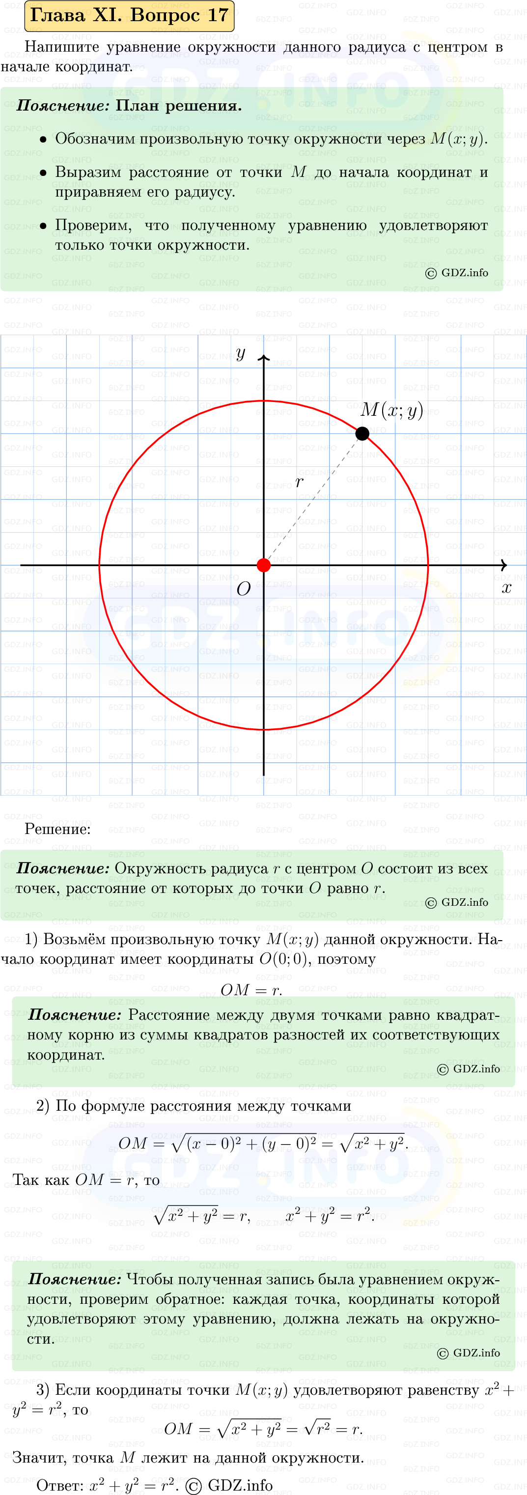 Фото решения 5: Вопросы для повторения к главе 11 №17 из ГДЗ по Геометрии 7-9 класс: Атанасян Л.С. 2023г. Фото решения 5: Вопросы для повторения к главе 11 №17 из ГДЗ по Геометрии 7-9 класс: Атанасян Л.С. 2023г.
