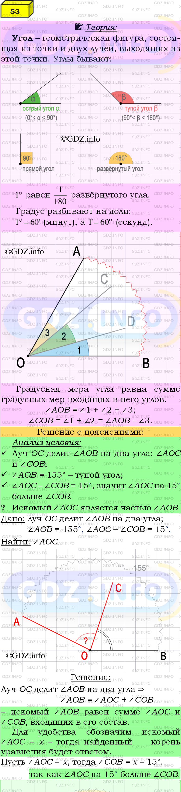 Фото подробного решения: Номер №53 из ГДЗ по Геометрии 7-9 класс: Атанасян Л.С.