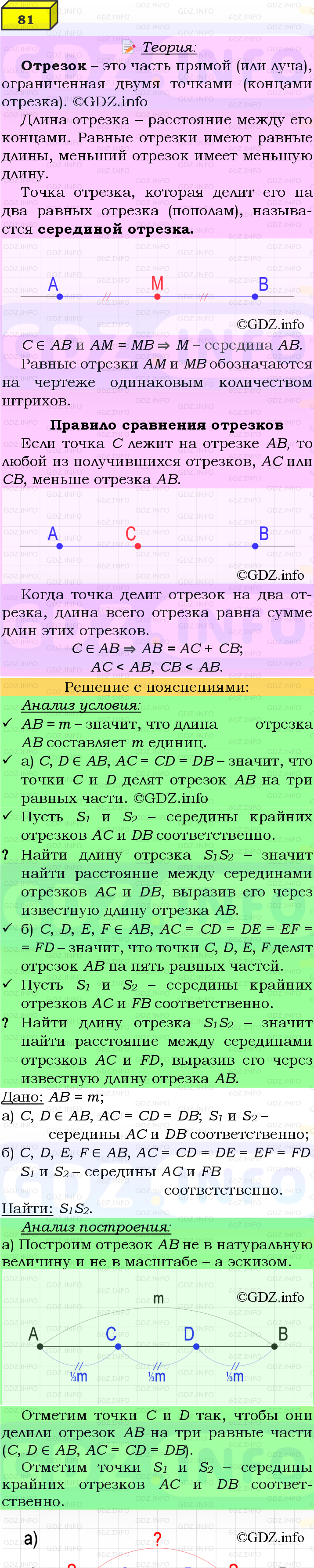 Фото подробного решения: Номер №81 из ГДЗ по Геометрии 7-9 класс: Атанасян Л.С.