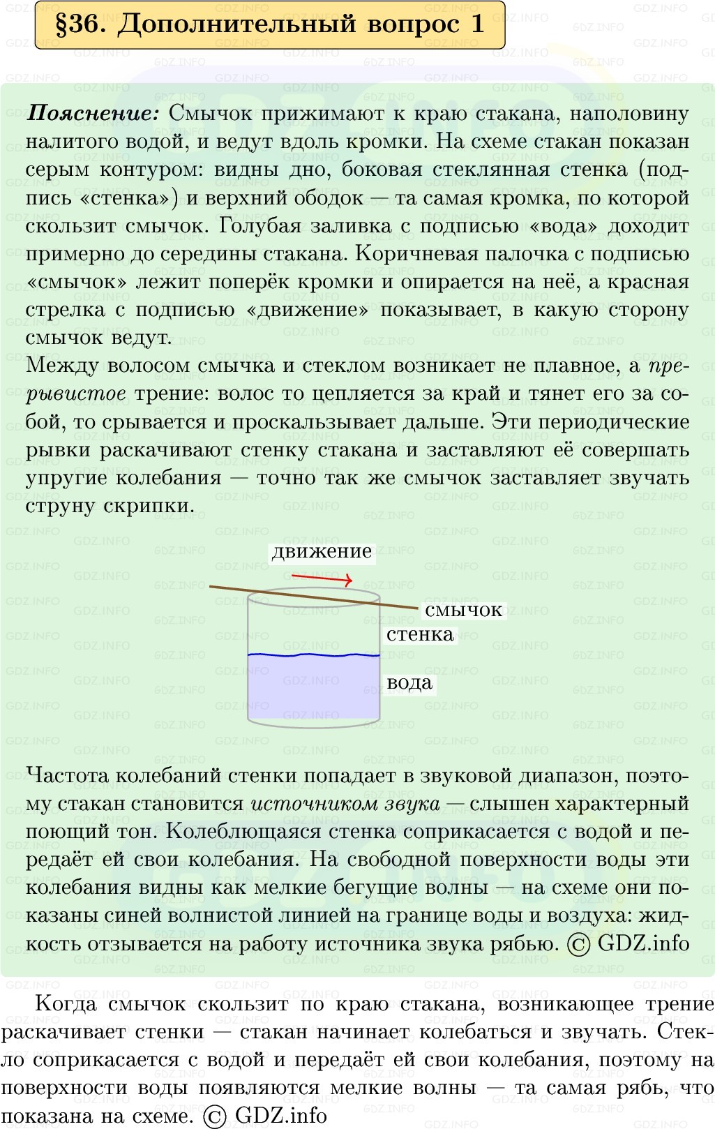 Фото решения 1: Обсуди с товарищами №1, Параграф 36 из ГДЗ по Физике 9 класс: Пёрышкин, Иванов 2026г. Фото решения 1: Обсуди с товарищами №1, Параграф 36 из ГДЗ по Физике 9 класс: Пёрышкин, Иванов 2026г.