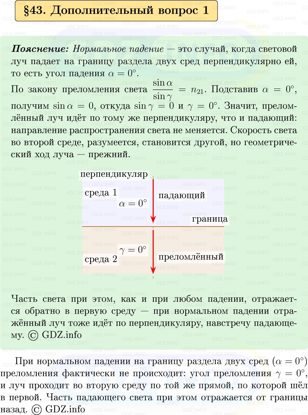 Фото решения 1: Обсуди с товарищами №1, Параграф 43 из ГДЗ по Физике 9 класс: Пёрышкин, Иванов 2026г. Фото решения 1: Обсуди с товарищами №1, Параграф 43 из ГДЗ по Физике 9 класс: Пёрышкин, Иванов 2026г.