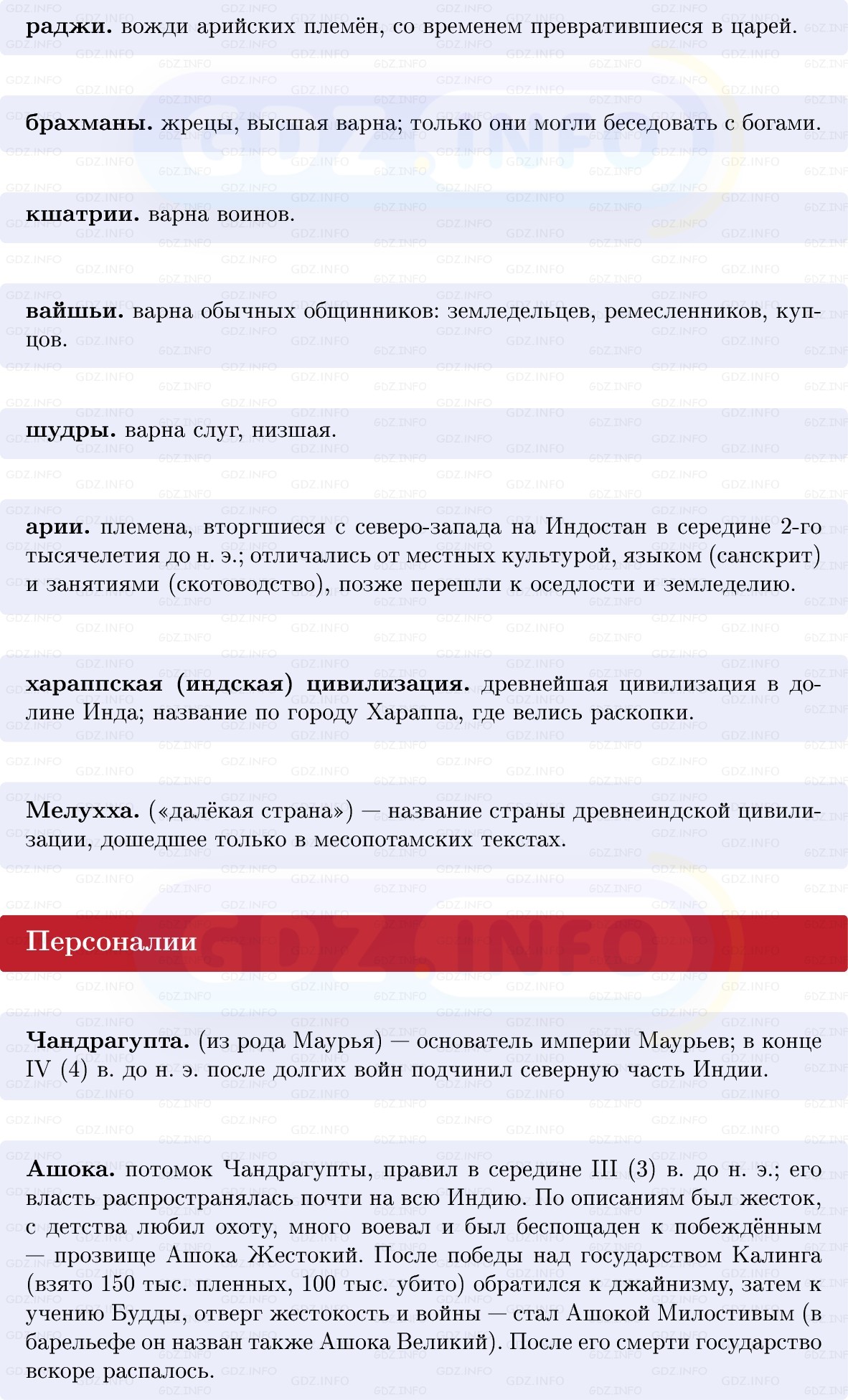 Фото решения 1: Параграф 17, Конспект из ГДЗ по истории Древнего мира 5 класс: Мединский, Чубарьян 2025г. (2)