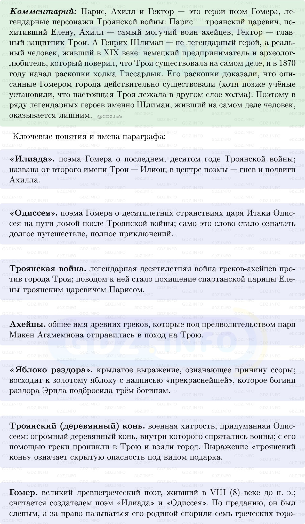 Фото решения 1: Параграф 22, Вопросы из ГДЗ по истории Древнего мира 5 класс: Мединский, Чубарьян 2025г. (4)