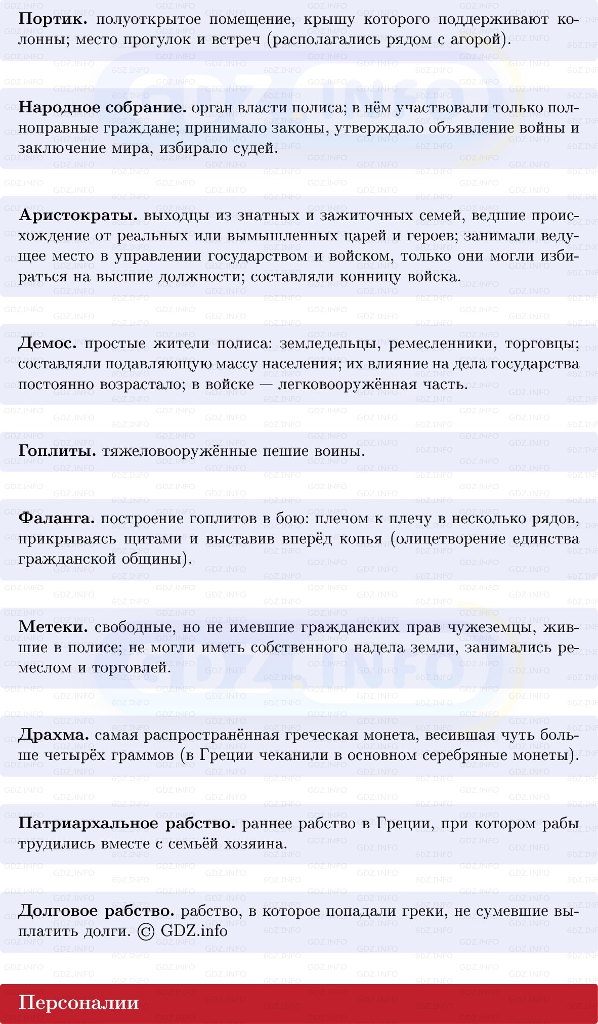 Фото решения 1: Параграф 23, Конспект из ГДЗ по истории Древнего мира 5 класс: Мединский, Чубарьян 2025г. (2)