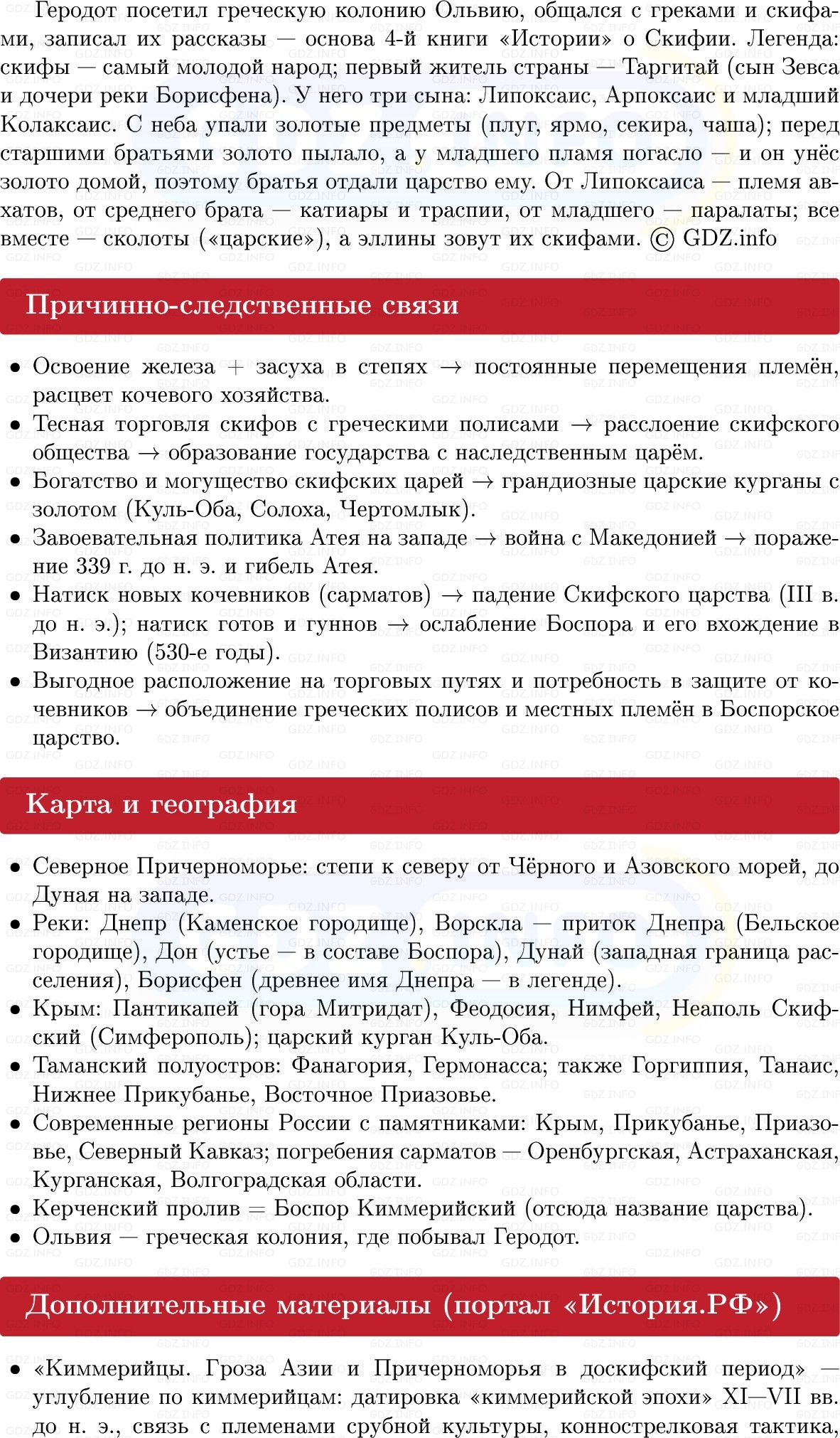 Фото решения 1: Параграф 25, Конспект из ГДЗ по истории Древнего мира 5 класс: Мединский, Чубарьян 2025г. (5)