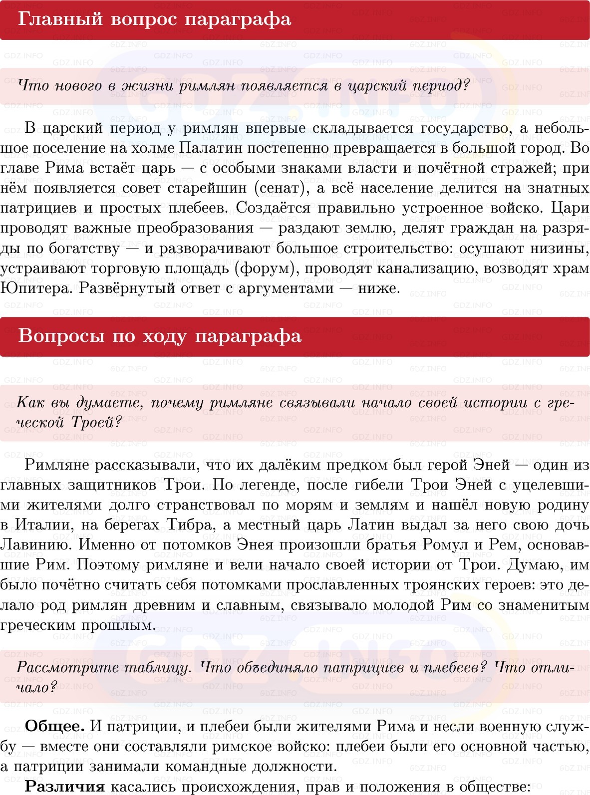 Фото решения 1: Параграф 39, Вопросы из ГДЗ по истории Древнего мира 5 класс: Мединский, Чубарьян 2025г.