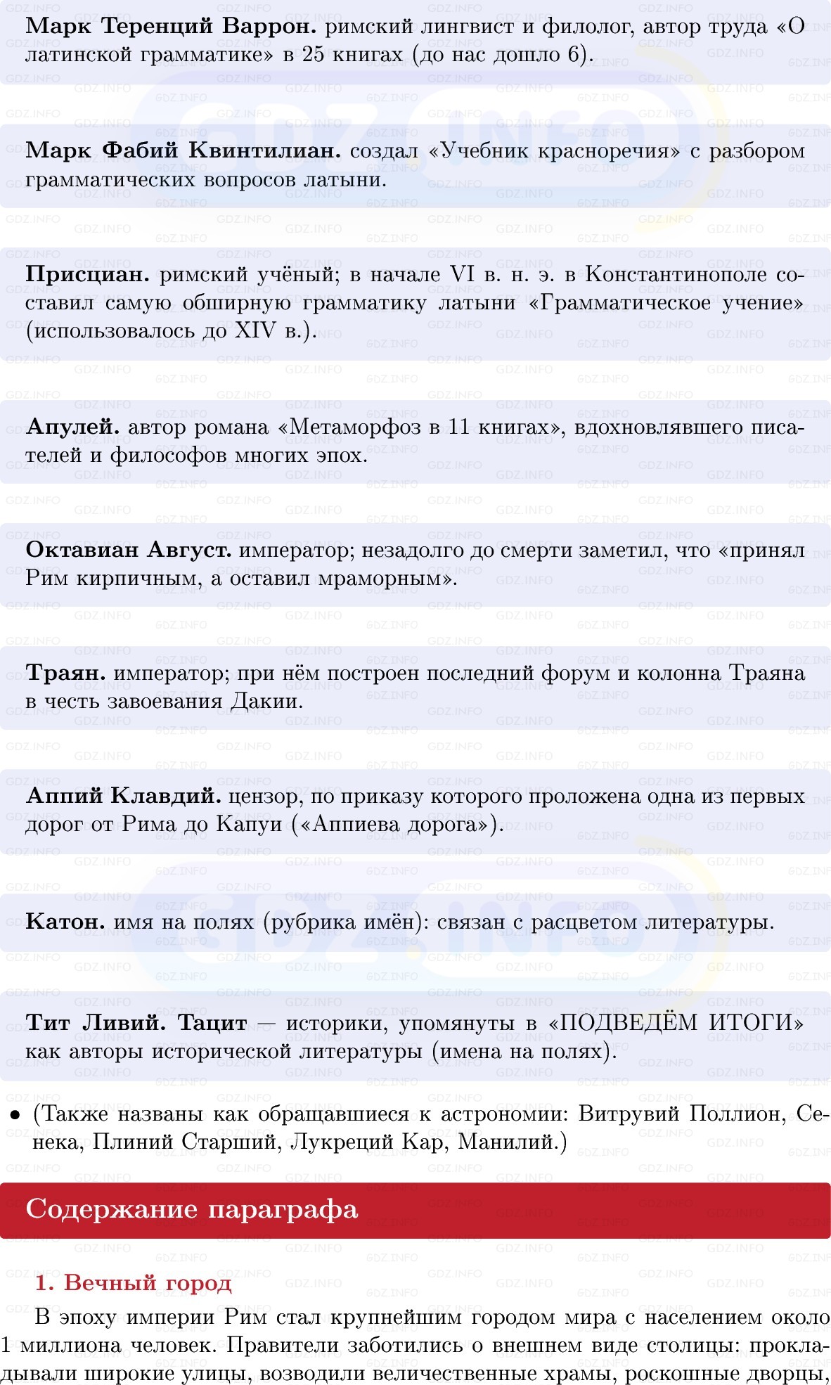 Фото решения 1: Параграф 52-53, Конспект из ГДЗ по истории Древнего мира 5 класс: Мединский, Чубарьян 2025г. (4)