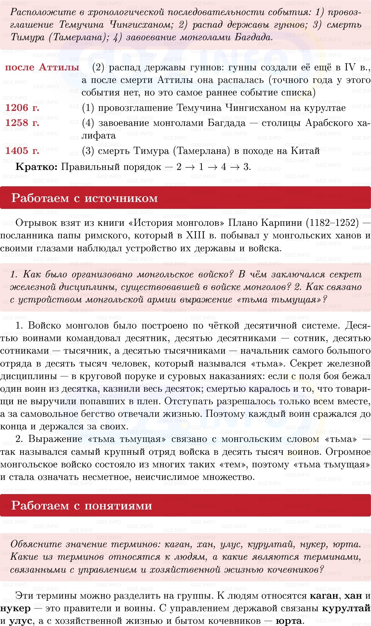 Фото решения 1: Параграф 15, Вопросы из ГДЗ по истории Средних веков 6 класс: Мединский, Чубарьян 2025г. (7)
