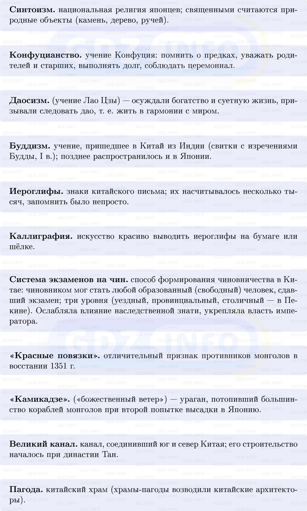 Фото решения 1: Китай и Япония в Средние века, Конспект из ГДЗ по истории Средних веков 6 класс: Мединский, Чубарьян 2025г. (3) Фото решения 1: Китай и Япония в Средние века, Конспект из ГДЗ по истории Средних веков 6 класс: Мединский, Чубарьян 2025г. (3)