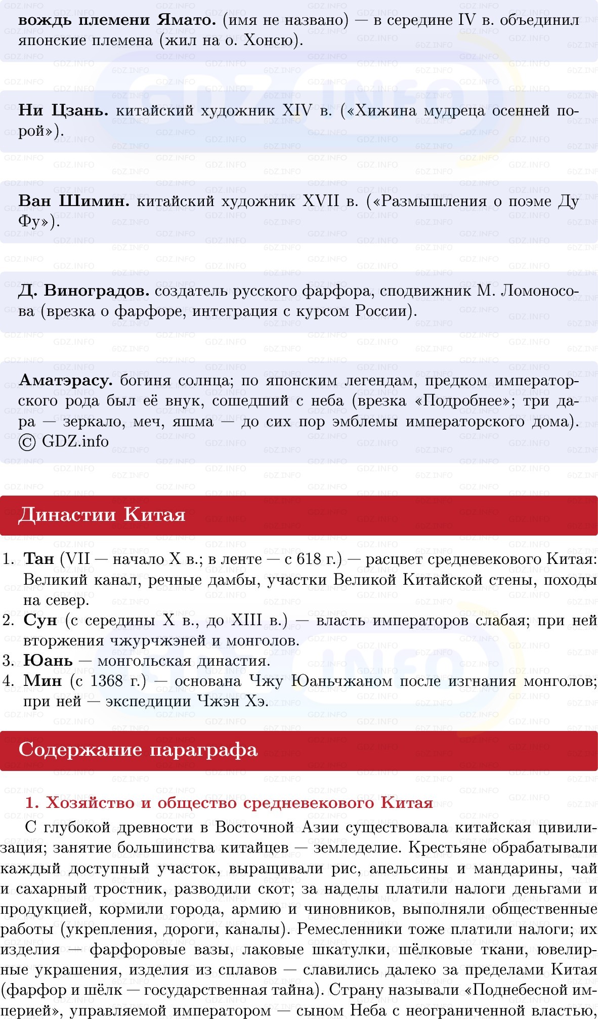 Фото решения 1: Китай и Япония в Средние века, Конспект из ГДЗ по истории Средних веков 6 класс: Мединский, Чубарьян 2025г. (5) Фото решения 1: Китай и Япония в Средние века, Конспект из ГДЗ по истории Средних веков 6 класс: Мединский, Чубарьян 2025г. (5)