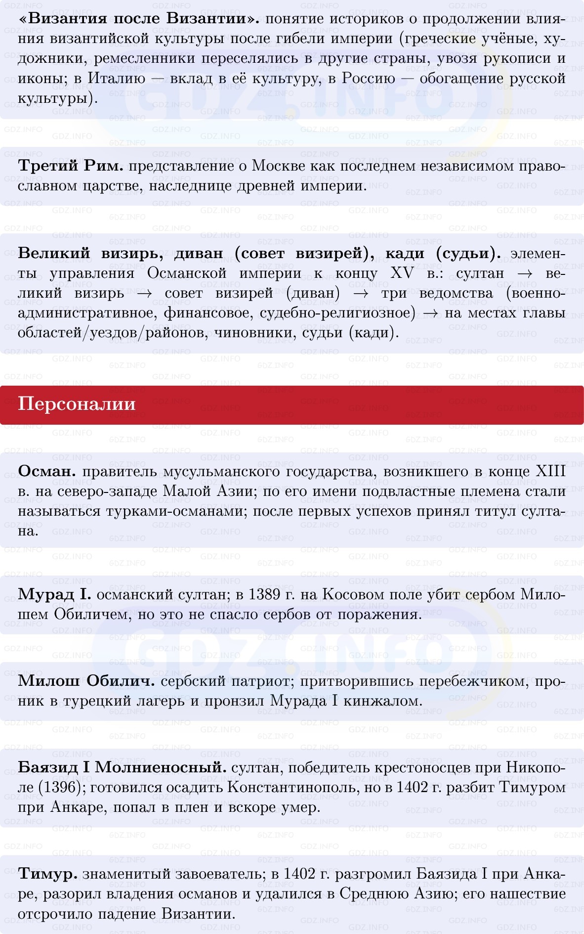 Фото решения 1: Гибель Византии и возникновение Османской империи, Конспект из ГДЗ по истории Средних веков 6 класс: Мединский, Чубарьян 2025г. (3) Фото решения 1: Гибель Византии и возникновение Османской империи, Конспект из ГДЗ по истории Средних веков 6 класс: Мединский, Чубарьян 2025г. (3)
