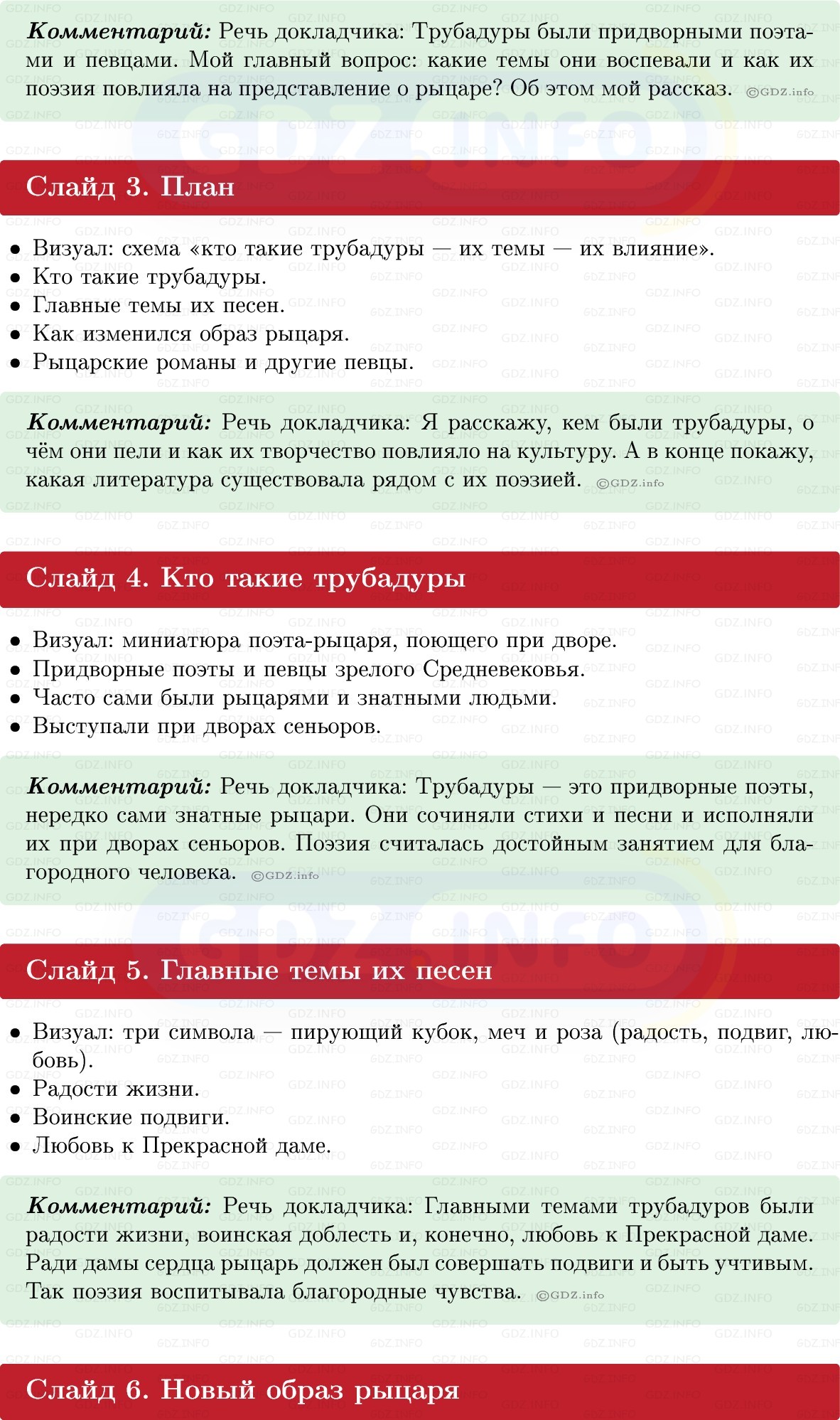 Фото решения 1: Итоги главы 4, Темы проектов из ГДЗ по истории Средних веков 6 класс: Мединский, Чубарьян 2025г. (23)