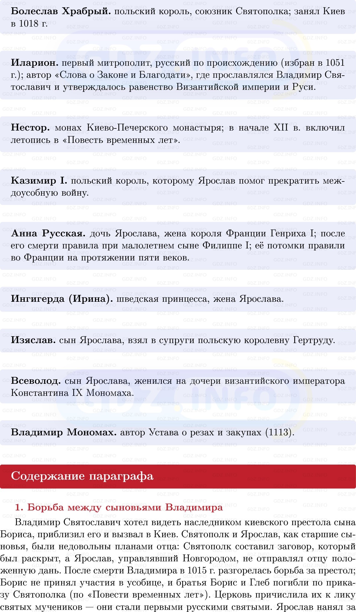 Фото решения 1: Расцвет Руси при Ярославе Мудром, Конспект из ГДЗ по Истории России 6 класс: Мединский, Торкунов 2025г. (4) Фото решения 1: Расцвет Руси при Ярославе Мудром, Конспект из ГДЗ по Истории России 6 класс: Мединский, Торкунов 2025г. (4)