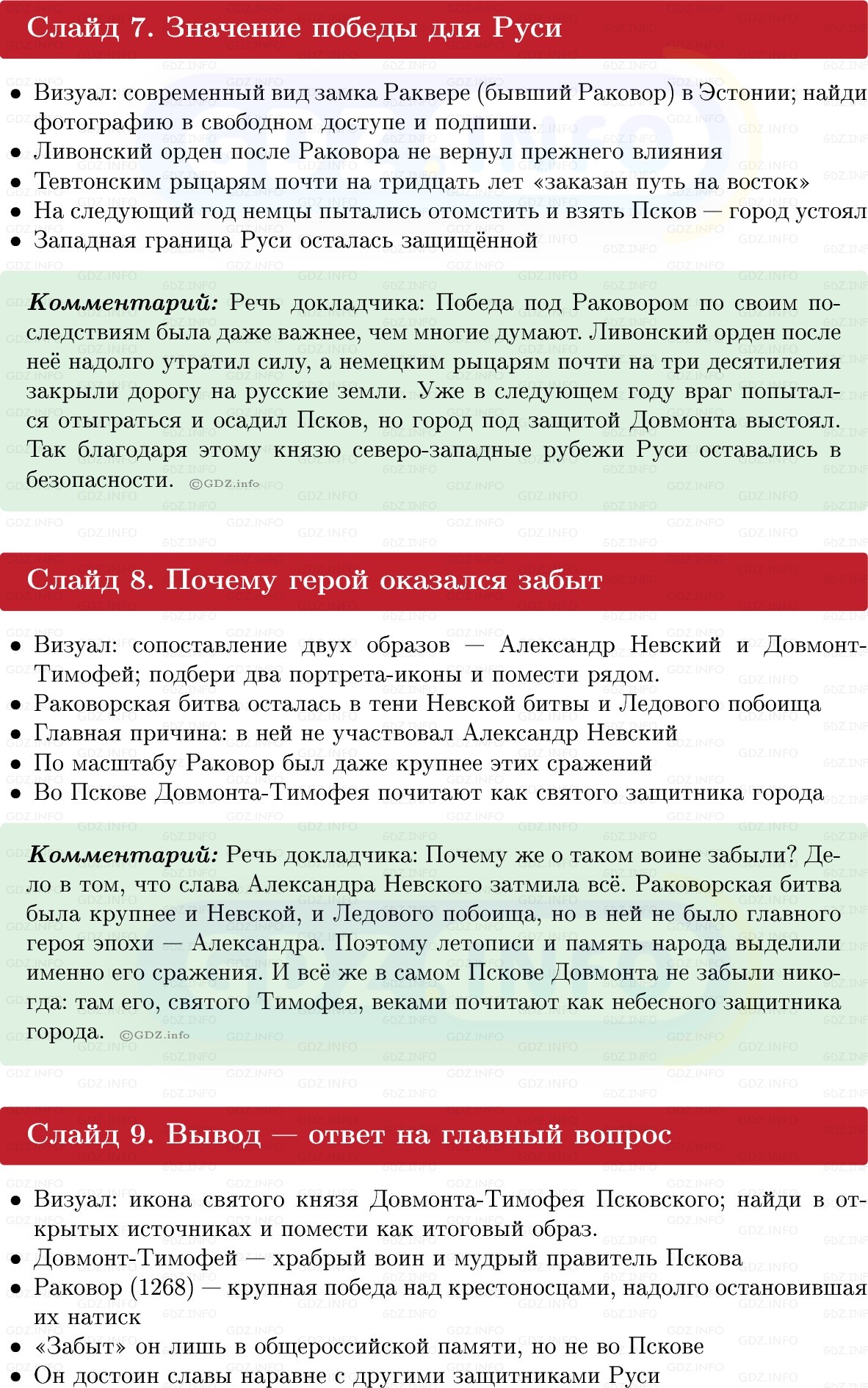 Фото решения 1: Итоги главы 3, Темы проектов из ГДЗ по Истории России 6 класс: Мединский, Торкунов 2025г. (14)