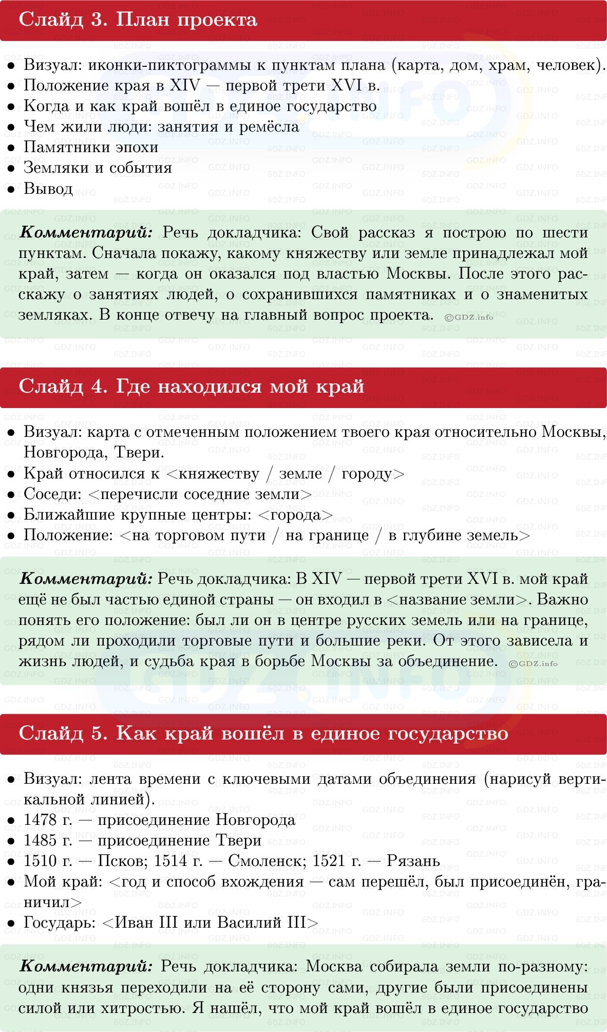 Фото решения 1: Итоги главы 4, Темы проектов из ГДЗ по Истории России 6 класс: Мединский, Торкунов 2025г. (17)