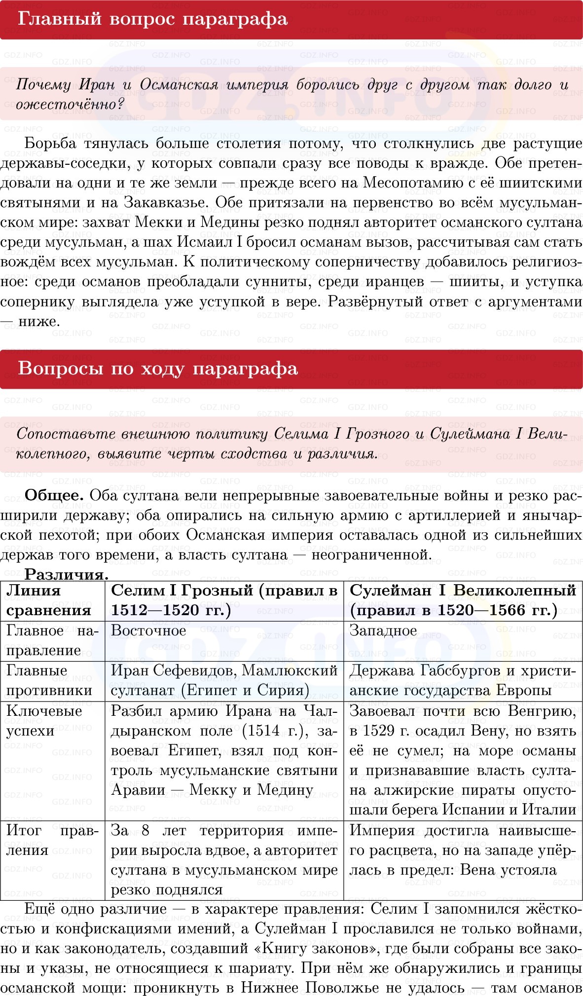 Фото решения 1: Параграф 20, Вопросы из ГДЗ по Всеобщей истории 7 класс: Мединский, Чубарьян 2025г.