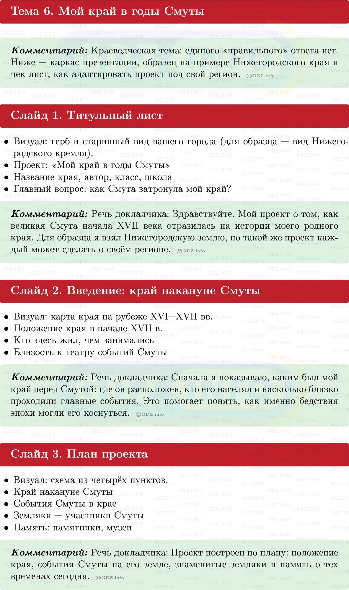 Фото решения 1: Итоги главы 2, Темы проектов из ГДЗ по Истории России 7 класс: Мединский В.Р., Торкунов А.В. 2025г. (19)