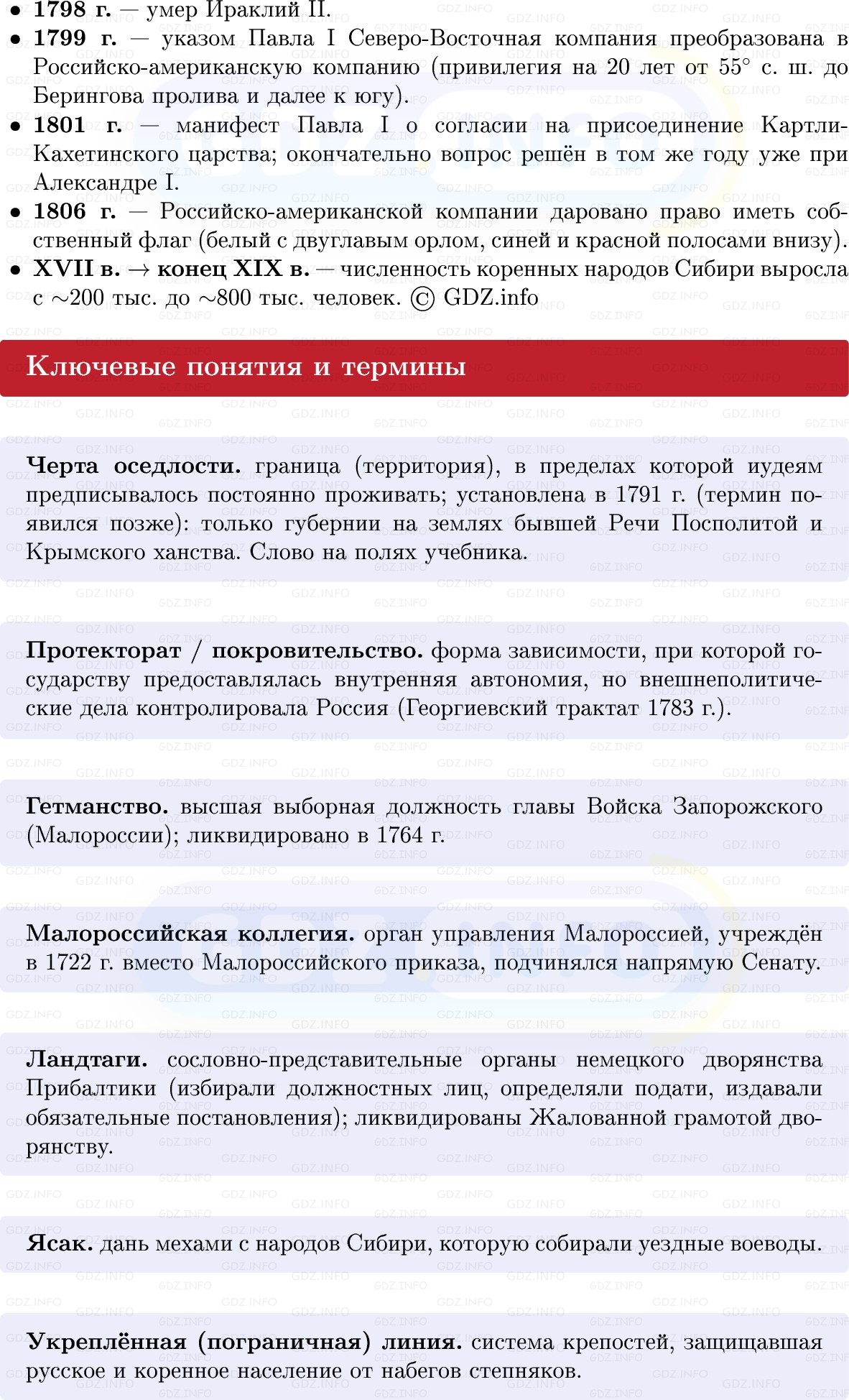 Фото решения 1: Кто и как присоединялся к России, Конспект из ГДЗ по Истории России 8 класс: Мединский, Торкунов 2025г. (3) Фото решения 1: Кто и как присоединялся к России, Конспект из ГДЗ по Истории России 8 класс: Мединский, Торкунов 2025г. (3)