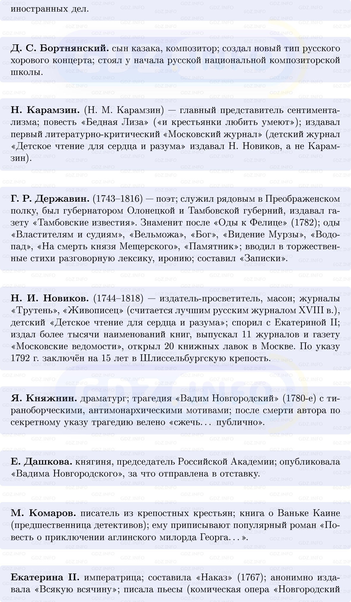 Фото решения 1: Публицистика, литература, театр, Конспект из ГДЗ по Истории России 8 класс: Мединский, Торкунов 2025г. (5) Фото решения 1: Публицистика, литература, театр, Конспект из ГДЗ по Истории России 8 класс: Мединский, Торкунов 2025г. (5)