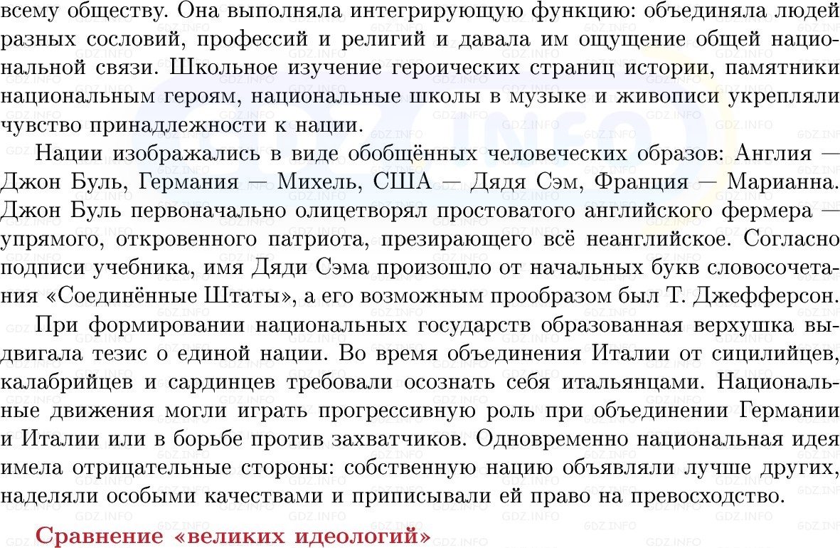 Фото решения 1: «Великие идеологии», Конспект из ГДЗ по истории Нового времени 9 класс: Мединский, Чубарьян 2026г. (9) Фото решения 1: «Великие идеологии», Конспект из ГДЗ по истории Нового времени 9 класс: Мединский, Чубарьян 2026г. (9)