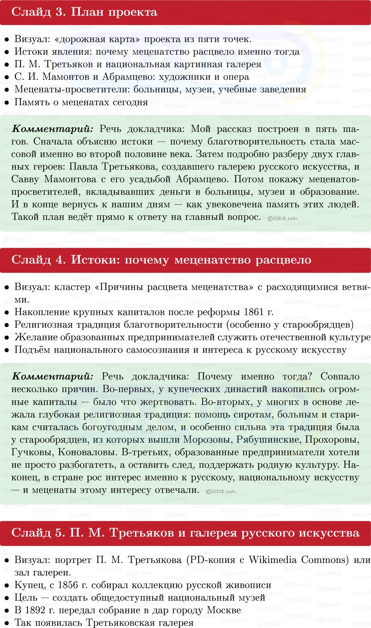Фото решения 1: Итоги главы 4, Темы проектов из ГДЗ по Истории России 9 класс: Мединский, Торкунов 2025г. (2)
