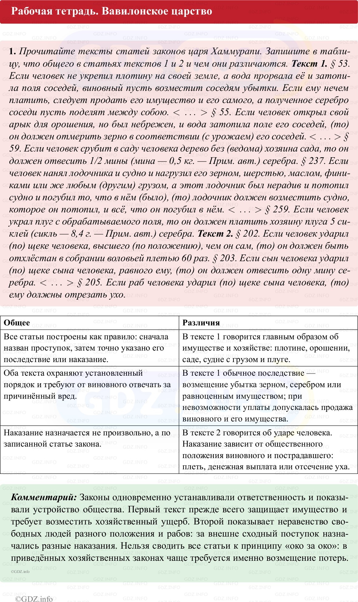 Фото решения 1: Параграф 12, Номер 1 из Тест 2025г.