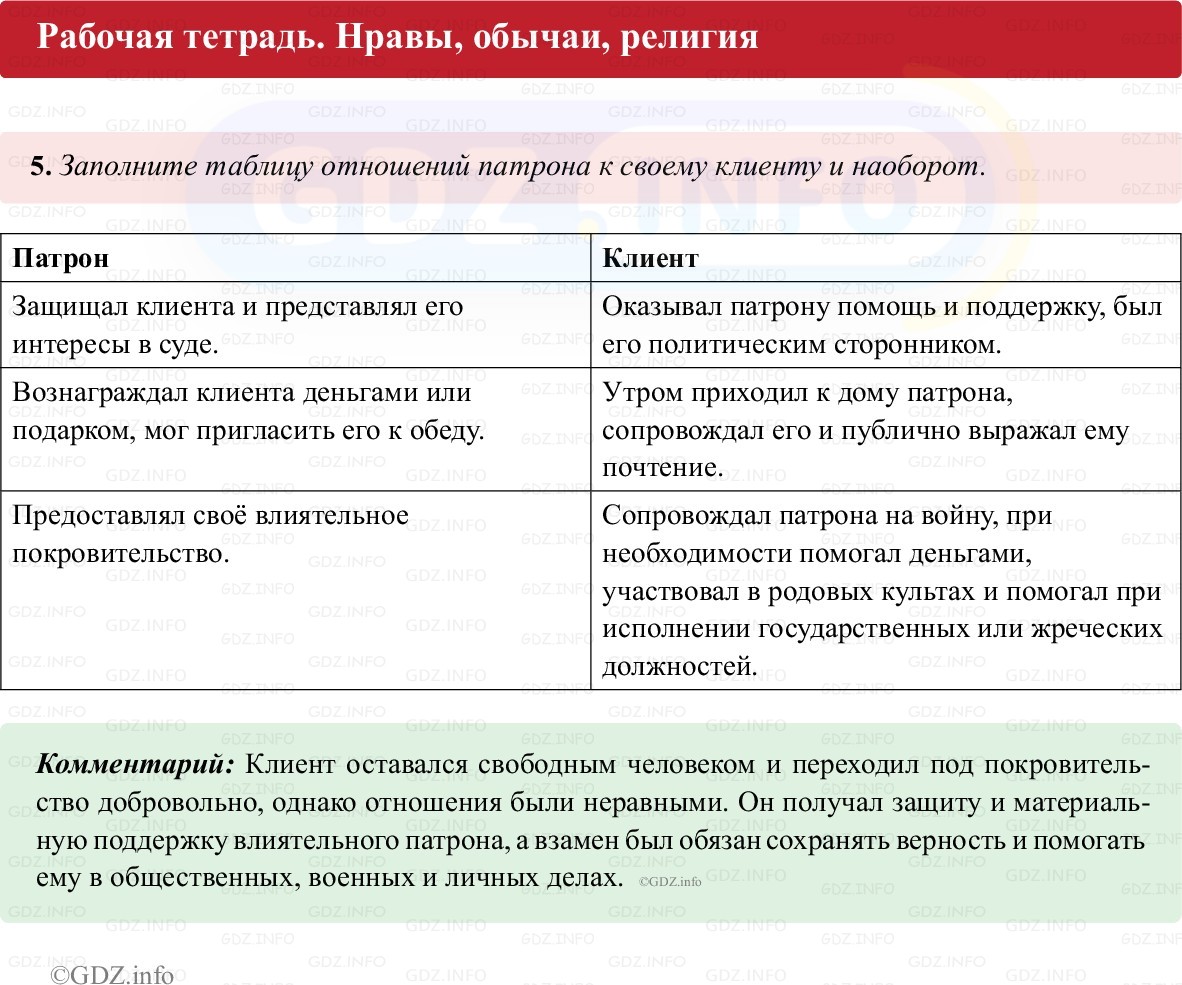 Фото решения 1: Параграф 41, Номер 5 из Тест 2025г.