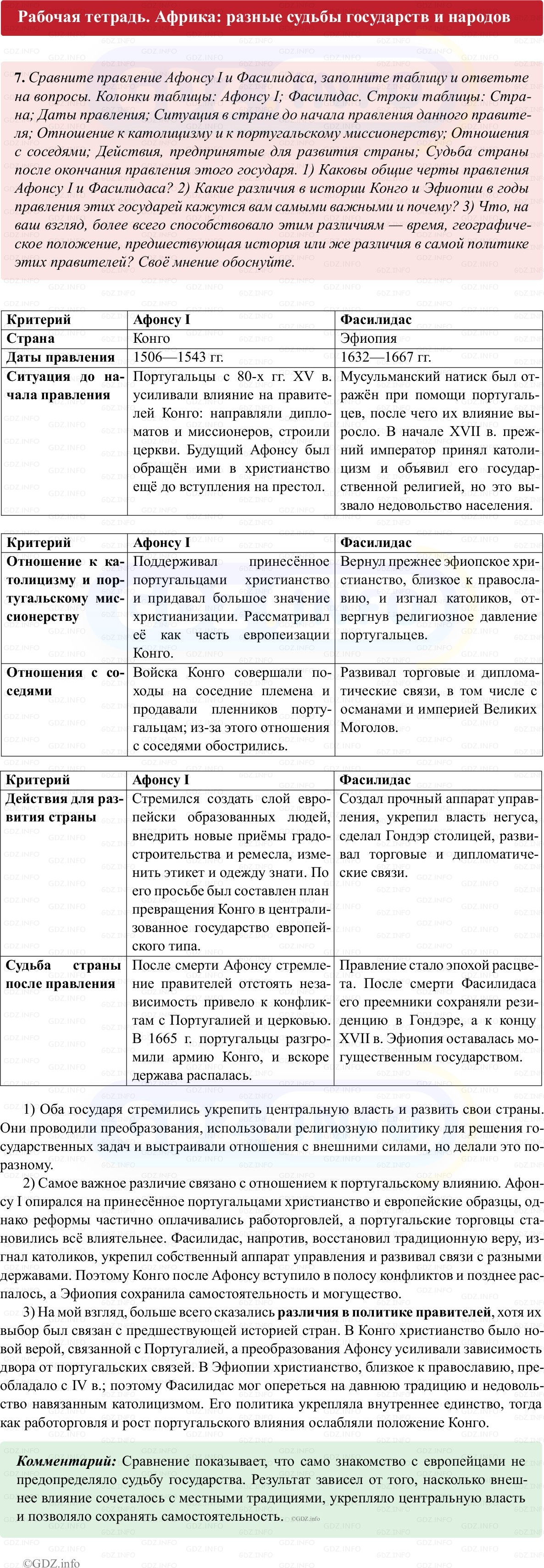 Фото решения 1: Параграф 23, Номер 7 из ГДЗ по истории Нового времени 7 класс: Ведюшкин В.А., Бовыкин Д.Ю. (рабочая тетрадь) 2025г. Фото решения 1: Параграф 23, Номер 7 из ГДЗ по истории Нового времени 7 класс: Ведюшкин В.А., Бовыкин Д.Ю. (рабочая тетрадь) 2025г.