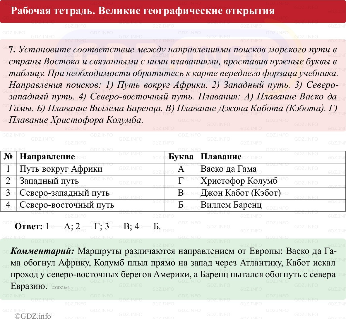 Фото решения 1: Параграф 2, Номер 7 из ГДЗ по истории Нового времени 7 класс: Ведюшкин В.А., Бовыкин Д.Ю. (рабочая тетрадь) 2025г. Фото решения 1: Параграф 2, Номер 7 из ГДЗ по истории Нового времени 7 класс: Ведюшкин В.А., Бовыкин Д.Ю. (рабочая тетрадь) 2025г.