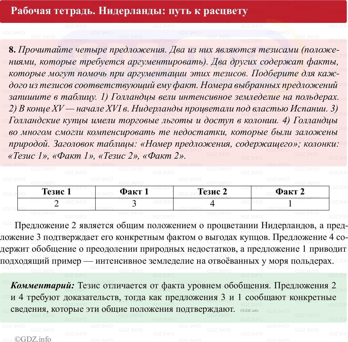 Фото решения 1: Параграф 9, Номер 8 из ГДЗ по истории Нового времени 7 класс: Ведюшкин В.А., Бовыкин Д.Ю. (рабочая тетрадь) 2025г.