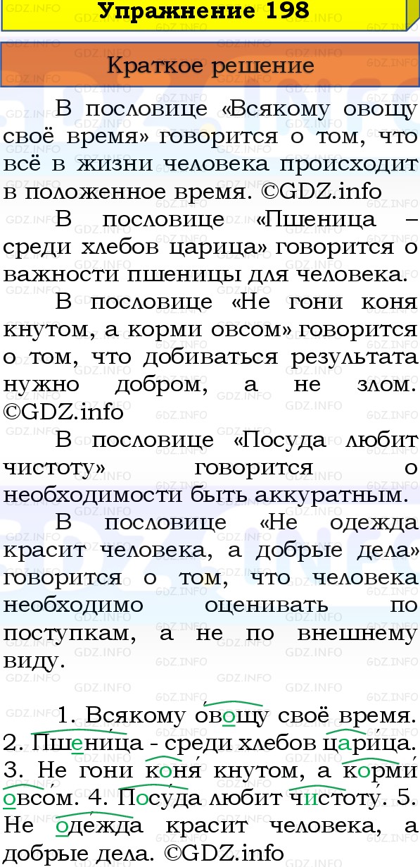 Фото решения 1: Номер №198, Часть 1 из ГДЗ по Русскому языку 3 класс: Канакина В.П. 2019г. Фото решения 1: Номер №198, Часть 1 из ГДЗ по Русскому языку 3 класс: Канакина В.П. 2019г.