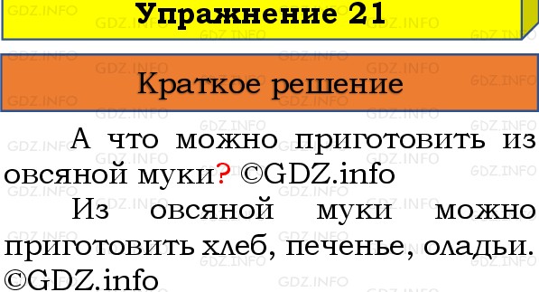 Фото решения 1: Номер №21, Часть 1 из ГДЗ по Русскому языку 3 класс: Канакина В.П. 2019г. Фото решения 1: Номер №21, Часть 1 из ГДЗ по Русскому языку 3 класс: Канакина В.П. 2019г.