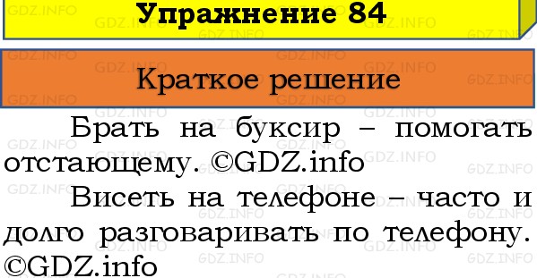 Фото решения 1: Номер №84, Часть 1 из ГДЗ по Русскому языку 3 класс: Канакина В.П. 2019г. Фото решения 1: Номер №84, Часть 1 из ГДЗ по Русскому языку 3 класс: Канакина В.П. 2019г.