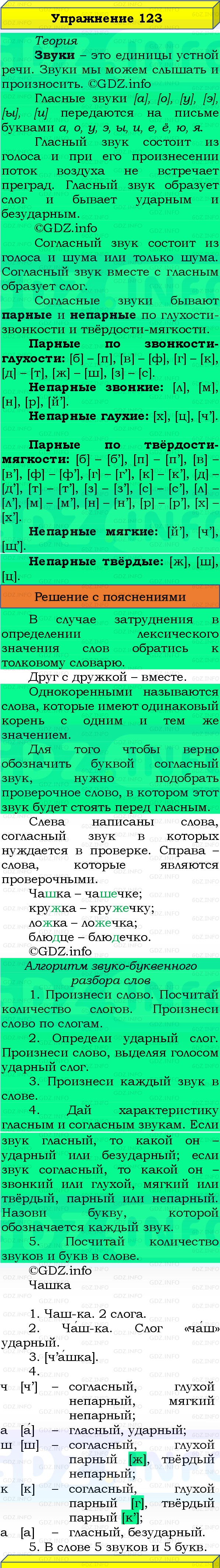 Фото решения 3: Номер №123, Часть 1 из ГДЗ по Русскому языку 3 класс: Канакина В.П. 2019г. Фото решения 3: Номер №123, Часть 1 из ГДЗ по Русскому языку 3 класс: Канакина В.П. 2019г.
