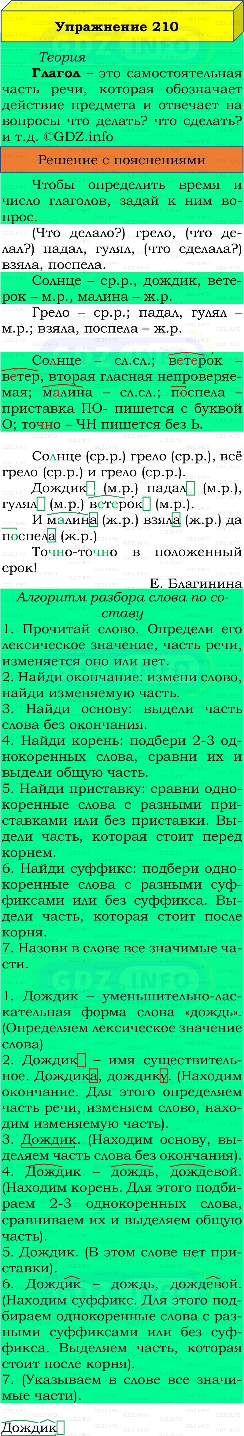 Фото решения 3: Номер №214, Часть 2 из ГДЗ по Русскому языку 3 класс: Канакина В.П. 2019г. Фото решения 3: Номер №214, Часть 2 из ГДЗ по Русскому языку 3 класс: Канакина В.П. 2019г.