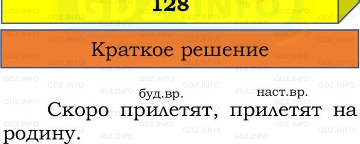 Фото решения 1: Проверь себя, страница 128 №5, Часть 2 из ГДЗ по Русскому языку 3 класс: Канакина В.П. 2023г. Фото решения 1: Проверь себя, страница 128 №5, Часть 2 из ГДЗ по Русскому языку 3 класс: Канакина В.П. 2023г.