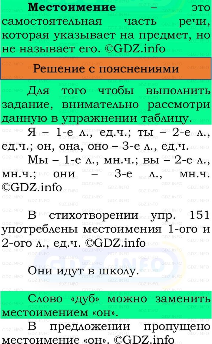 Фото решения 3: Номер №152, Часть 2 из ГДЗ по Русскому языку 3 класс: Канакина В.П. 2023г. Фото решения 3: Номер №152, Часть 2 из ГДЗ по Русскому языку 3 класс: Канакина В.П. 2023г.