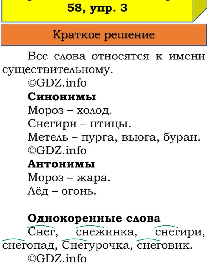 Фото решения 1: Наши проекты, страницы 58-59 №1, Часть 2 из ГДЗ по Русскому языку 3 класс: Канакина В.П. 2023г. (3) Фото решения 1: Наши проекты, страницы 58-59 №1, Часть 2 из ГДЗ по Русскому языку 3 класс: Канакина В.П. 2023г. (3)