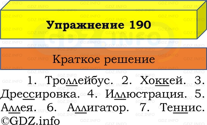 Фото решения 1: Номер №190, Часть 1 из ГДЗ по Русскому языку 2 класс: Канакина В.П. 2022г. Фото решения 1: Номер №190, Часть 1 из ГДЗ по Русскому языку 2 класс: Канакина В.П. 2022г.