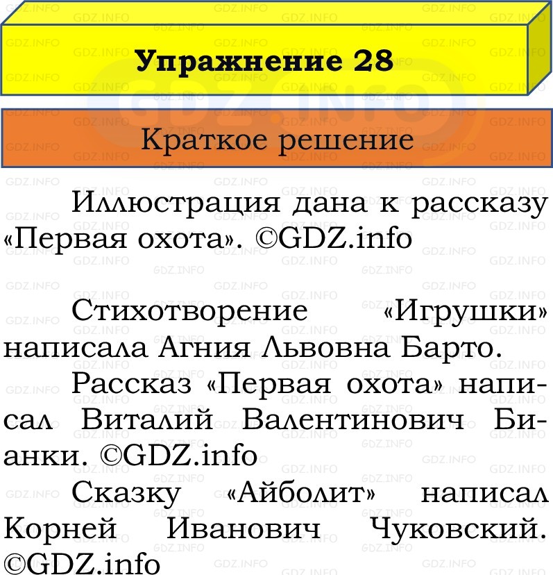 Фото решения 1: Номер №28, Часть 1 из ГДЗ по Русскому языку 2 класс: Канакина В.П. 2022г. Фото решения 1: Номер №28, Часть 1 из ГДЗ по Русскому языку 2 класс: Канакина В.П. 2022г.