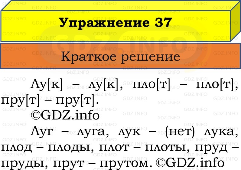 Фото решения 1: Номер №37, Часть 2 из ГДЗ по Русскому языку 2 класс: Канакина В.П. 2022г. Фото решения 1: Номер №37, Часть 2 из ГДЗ по Русскому языку 2 класс: Канакина В.П. 2022г.